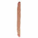 Get Real Double Dong 35 cm - elastyczny model anatomiczny, kolor skora