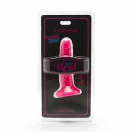 Get Real Happy Dicks Dong 12 cm rożowy - model z przyssawką PVC