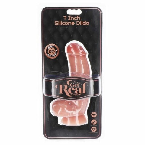 Get Real Silikonowy Model Anatomiczny 18 cm z Przyssawką Skora