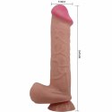 Pretty Love Sliding Skin model anatomiczny z przyssawką brązowy 26 cm