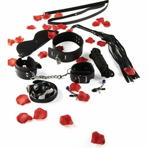 TOYJOY Bondage Set 6-elementowy - maska, obroża, knebel, lina, bat, klamry