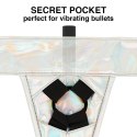 MYTHOLOGY Fantasy Harness Opalizujący L/XL - regulowane szelki vegan