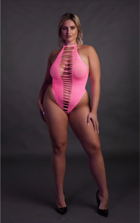 Ouch! Neon Body XL/XXXXL - Wysoki kroj, UV, elastyczna siateczka