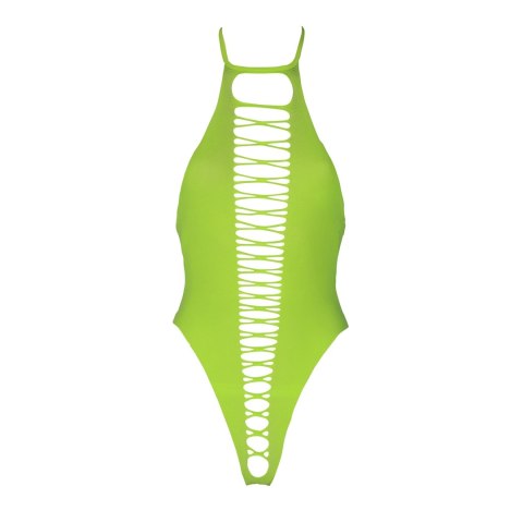 Ouch! Neon Body UV Aktywny Wysoki Kroj XS/L Neonowy Roż
