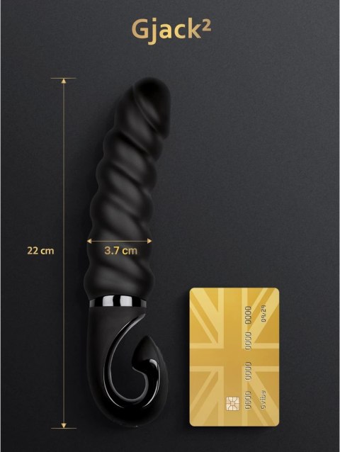 Gvibe Gjack 2 Zakrzywiony Model Falisty Bioskin Anatomiczny Fioletowy