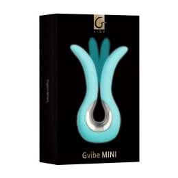 Gvibe Mini Tiffany - Kompaktowy masażer intymny, zakrzywiony, turkusowy