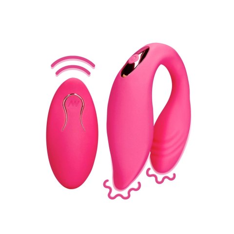 Loveline Wild Strawberry model stymulujący dla par z pilotem