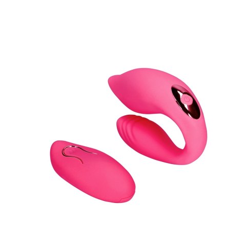 Loveline Wild Strawberry model stymulujący dla par z pilotem