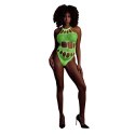 Ouch! Body Neon z Greckim Dekoltem XS/L - aktywne UV, elastyczne