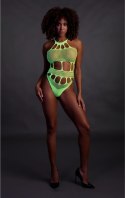 Ouch! Body Neon z Greckim Dekoltem XS/L - aktywne UV, elastyczne