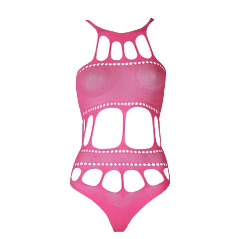 Ouch! Body z greckim dekoltem Neon UV XS/L - elastyczna bielizna
