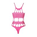 Ouch! Body z greckim dekoltem Neon UV XS/L - elastyczna bielizna