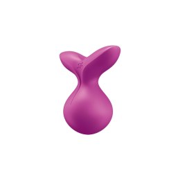 Satisfyer Viva la Vulva 3 - urządzenie wibrujące, silikon, wodoodporne