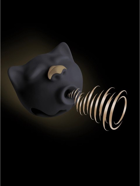 Gvibe Gcat urządzenie falowe Smooth Landing maska kota - usta