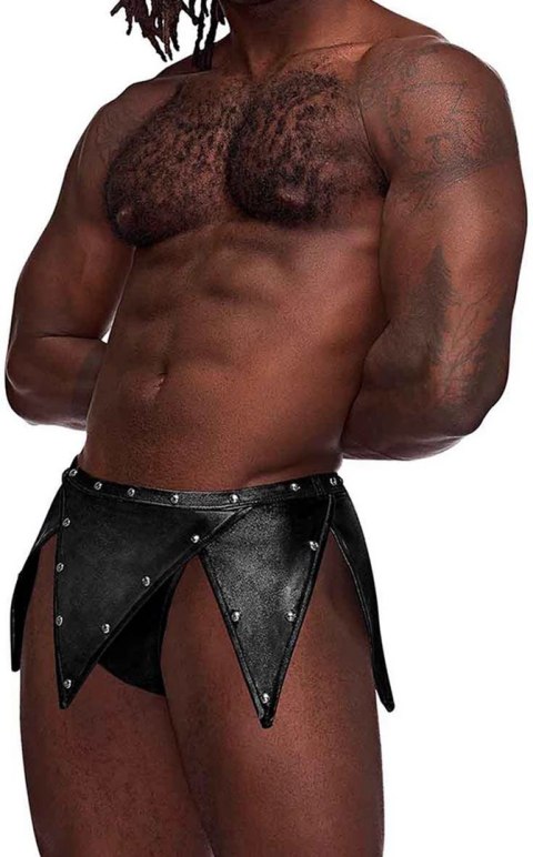 Male Power Gladiator LXL - stylizowany pas z elementami metalowymi