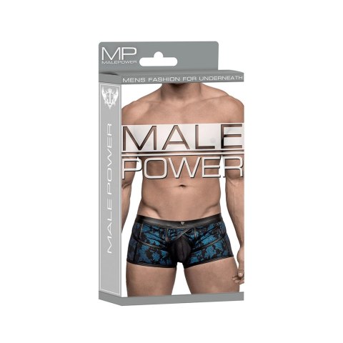 Male Power Spodenki S z paskiem i matową teksturą