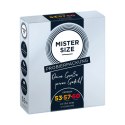 Mister Size Pure Feel prezerwatywy testowe 53/57/60 mm 3 sztuki
