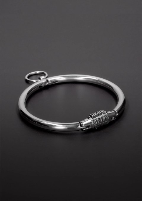 Steel Power Tools Obroża stalowa z zamkiem szyfrowym średnia