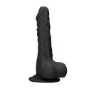 RealRock Model Classic 20 cm - miękka powierzchnia, przyssawka Skin TPE
