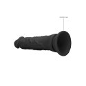 RealRock Model Skin TPE 20 cm z wypukłą teksturą i przyssawką