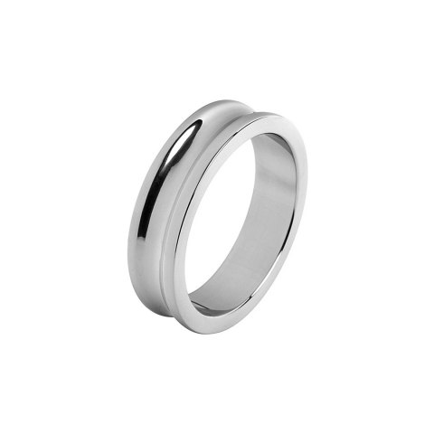 Shots Steel Power Ring stalowy pierścień intymny anatomiczny 15x55mm