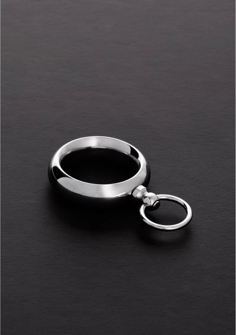 Steel Donut - Pierścień intymny stalowy 40 mm, masywny, polerowany