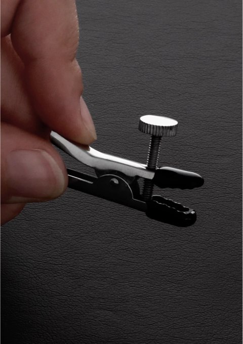 Steel Regulowane zaciski Aligator stal nierdzewna winylowe końcowki