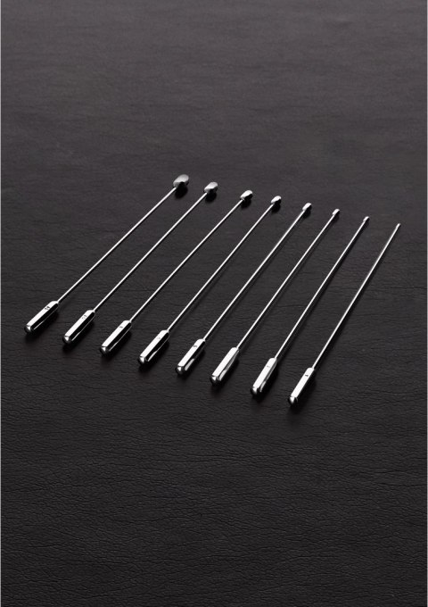 Steel Zestaw do sondowania - 8 elementow, stal nierdzewna, etui