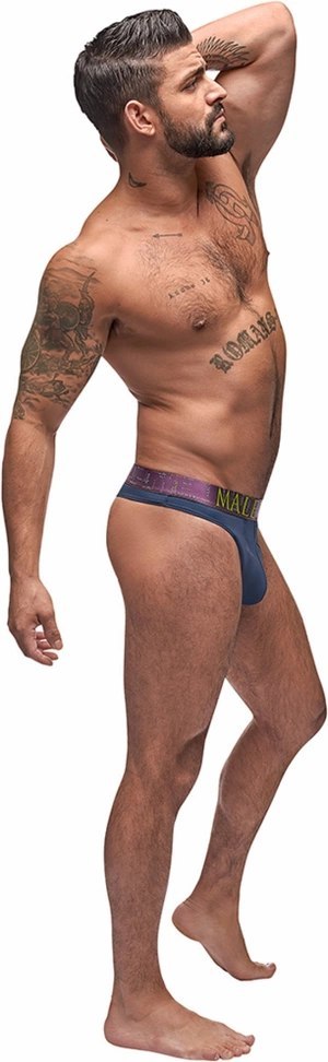 Male Power Avant-Garde Stringi Enhancer Czarny Luksusowy Design M