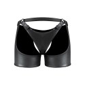 Male Power Fetish szorty L/XL z otwartym systemem i odpinanymi paskami