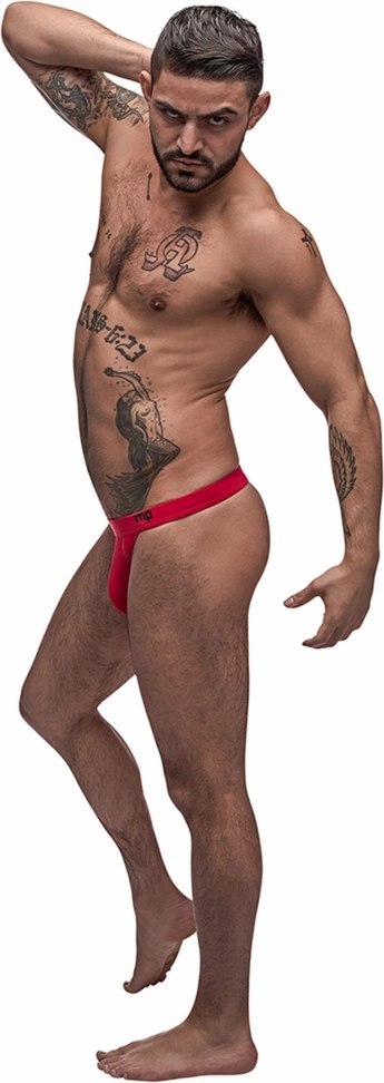 Male Power Pure Comfort Modal stringi męskie czarne wygodne