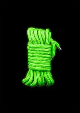 Ouch! Lina fluorescencyjna świecąca 5 m zielona - Glow in the Dark