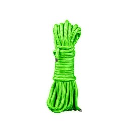 Ouch! Lina świecąca w ciemności 10 m - model fluorescencyjny zielony