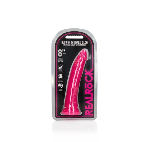 RealRock Glow in the Dark 20 cm - Model z przyssawką, świecący