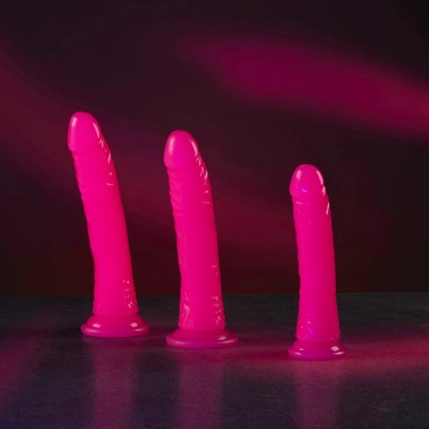 RealRock Glow in the Dark 20 cm - Model z przyssawką, świecący