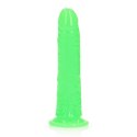 RealRock Glow in the Dark model 18 cm z przyssawką silikonowy