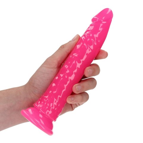 RealRock Model Glow In The Dark 18 cm z przyssawką, elastyczny