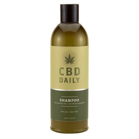 Earthly Body Szampon CBD Daily 473 ml z olejkami konopnym i arganowym