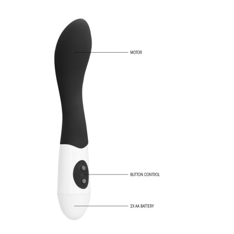 GC by Shots Bend - Wibrator silikonowy z 10 trybami pracy, 19 cm