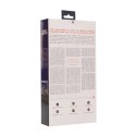 GC by Shots - Wibrator żebrowany silikonowy 19 cm, 10 trybow, czarny