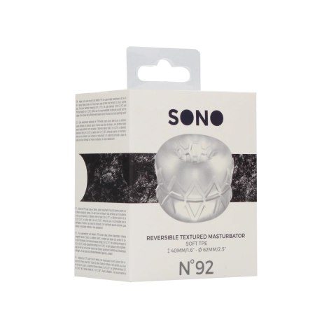 TOYJOY No.92 Elastyczna Osłona Intymna ze Stoperem Penetracji, TPE