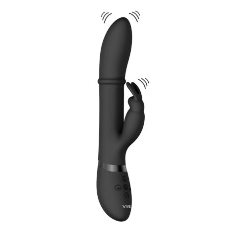 VIVE Halo - silikonowy model podwojny z ruchomym pierścieniem IPX7