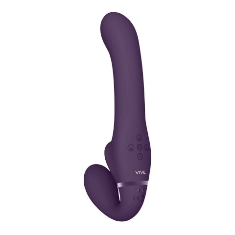 Vive Ai Air Wave - Intymny system podwojny, 3 silniki, silikon, USB