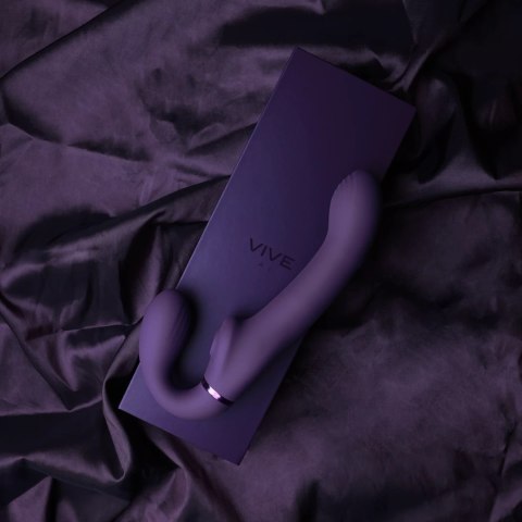 Vive Ai Air Wave - Intymny system podwojny, 3 silniki, silikon, USB