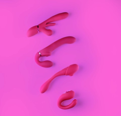 Vive Ai Air Wave - podwojny system intymny z trzema silnikami, fioletowy