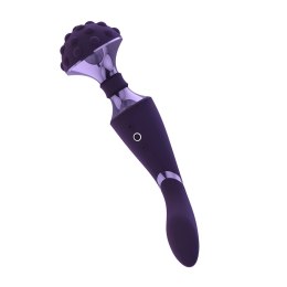 Vive Shiatsu masażer dwusilnikowy, 10 trybow, silikonowy, wodoodporny