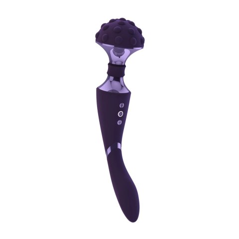 Vive Shiatsu masażer dwusilnikowy, 10 trybow, silikonowy, wodoodporny