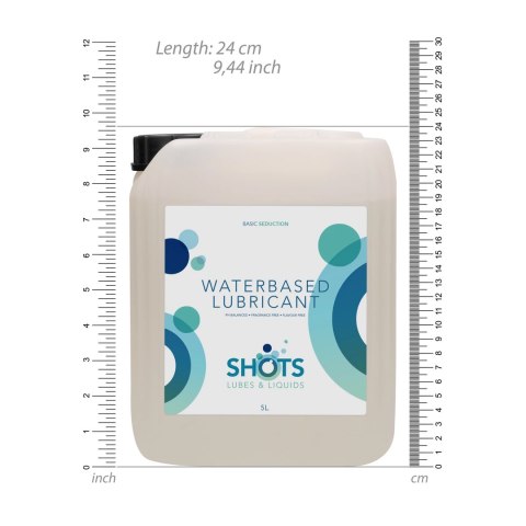 Seduction Żel Poślizgowy Wodny 5L - Bezzapachowy, Bezbarwny, Duże Opakowanie