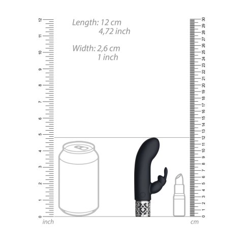 Shots Royal Gems DAZZLING - kompaktowy wibrator krolik, akumulatorowy