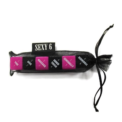 Shots Toys Adult Games zestaw 6 kości - 720 kombinacji ruchow